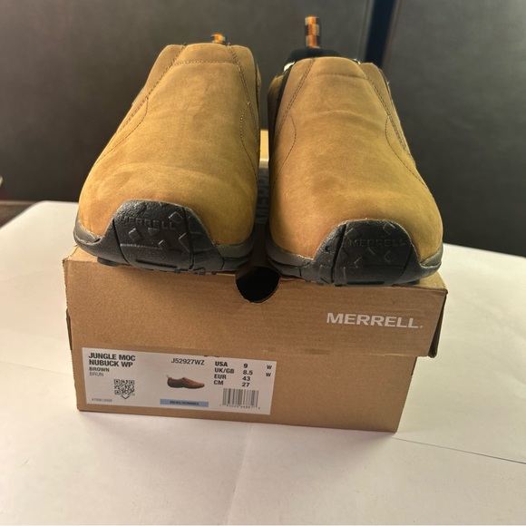 Merrell Other - Merrell Men's Jungle Moc Nubuck Wp Moccasin Model J52927WZ Size 9